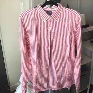 100% Linen, Made in Italy Button Up